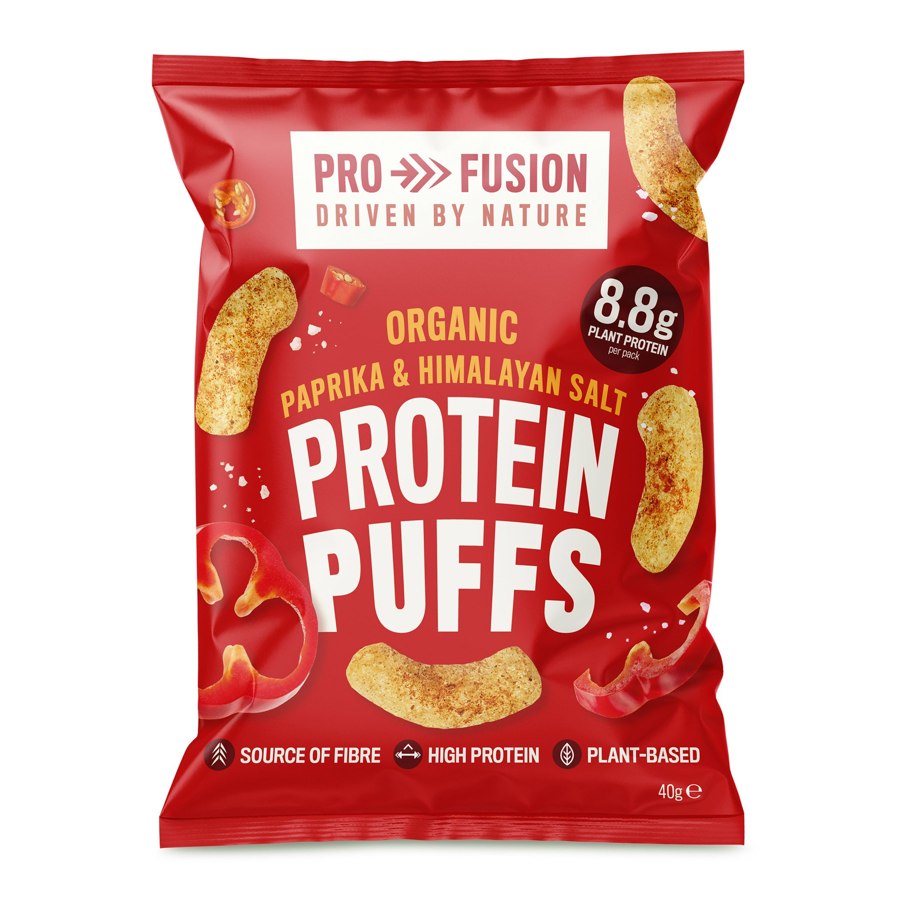 Profusion Organic Protein Puffs Paprika & Himalayan Sa