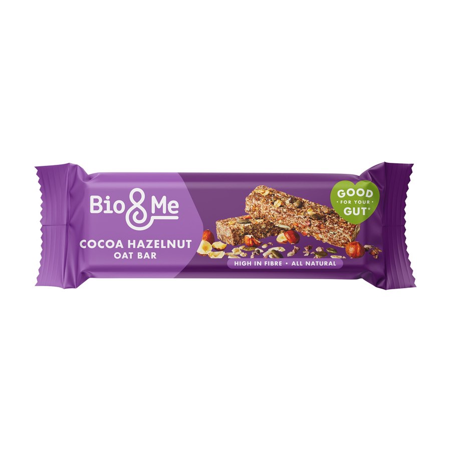 Bio&Me Cocoa Hazelnut Gut-Loving Oat Bar 38g