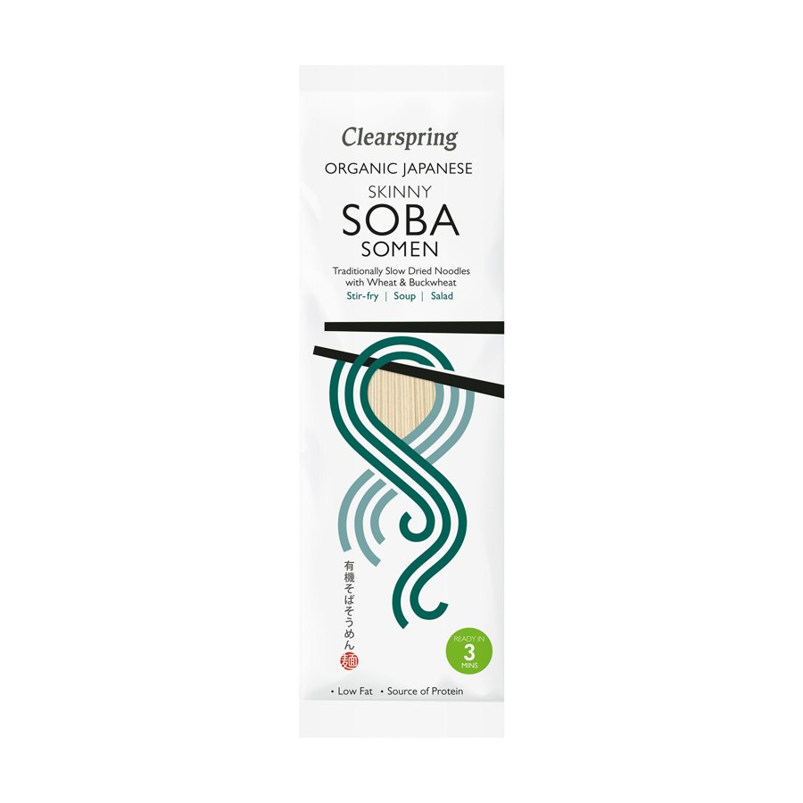 Clearspring Organic Japanese Soba Somen Noodles 200g