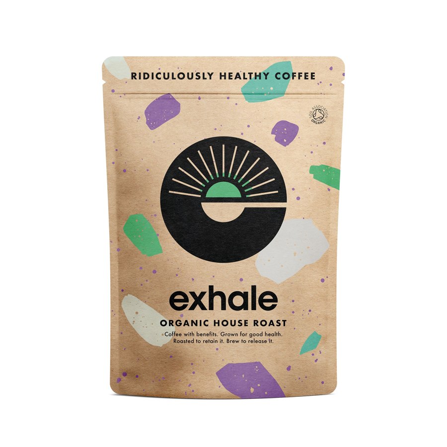 Exhale Coffee Organic House Roast - Medium Ground 4